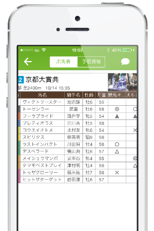 出馬票イメージ